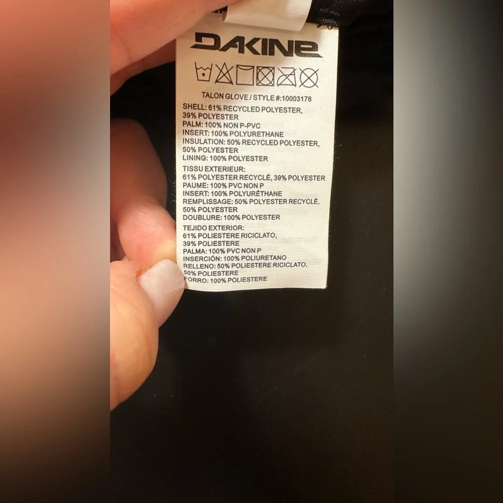 NWOT Dakine Men's Talon Glove - Picture 7 of 8